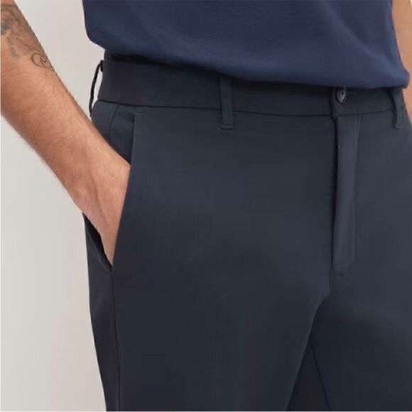 NWT Everlane The Performance Chino | Uniform Slim Fit in Deep Navy Size 35 X 28 - Picture 11 of 12